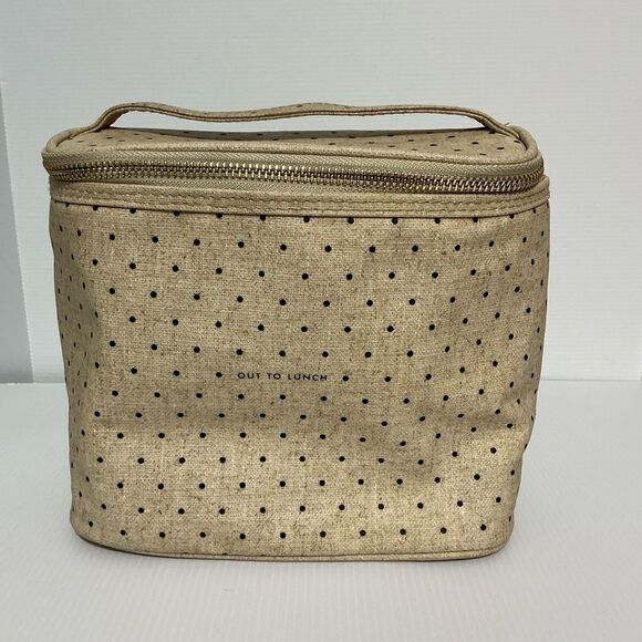 Kate Spade Linen Dot Out to Lunch Bag - Picture 1 of 10